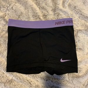 Small used Nike compression shorts.